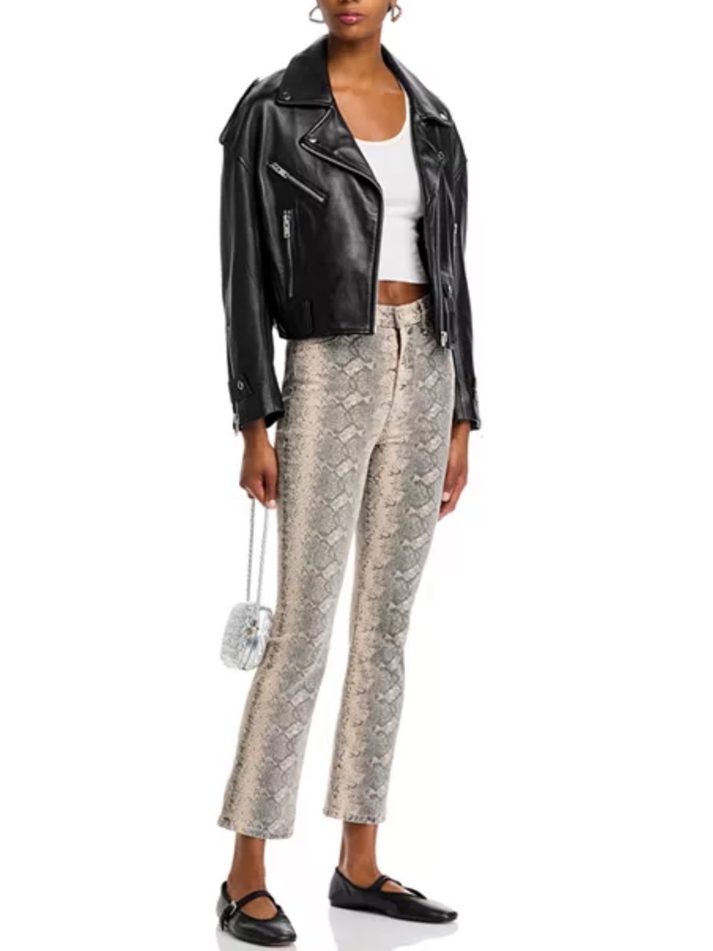 Mother Jeans The Hustler Flood Ankle Wide Leg Jeans in Boa Babe New! - Picture 8 of 16